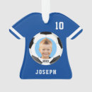 Search for soccer ornaments Blue