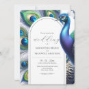 Search for peacocks wedding invitations Couple