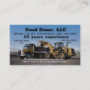 Recherche de bulldozer business cards Machinerie lourde