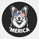 Search for welsh corgi stickers Red