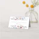 Search for square place cards Red
