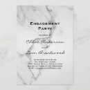 Search for marble engagement party invitations Grey