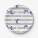 Search for moon and stars plates Grey
