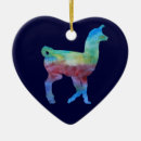 Search for llama ornaments Whimsical