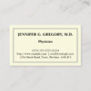 Recherche de médecines cartes visite Simple