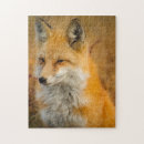Recherche de fox puzzles Sauvage