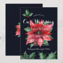 Recherche de poinsettia mariage invitations Pointe