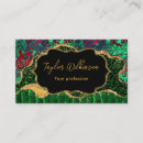 Recherche de jungle tropicale cartes visite Feuille de palme