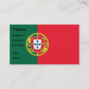 Recherche de le portugal cartes visite Drapeau du portugal