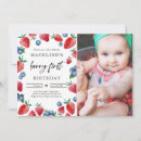 Search for berry sweet birthday invitations Farmers market