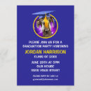 Recherche de drôles chien invitations Diplômé