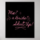 Search for bachelorette party posters Bride