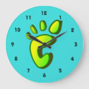 Search for lime green clocks Illustration