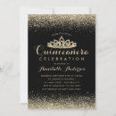 Search for gold glitter invitations Modern