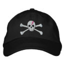 Search for pink skull hats Crossbones