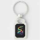 Search for snake keychains Colourful