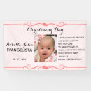 Search for christening banners Pink