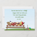 Search for picnic table invitations Barbecue
