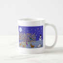 Search for snowy night mugs Tree