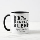 Search for wedding favour mugs The perfect blend