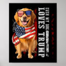 Search for funny golden retriever posters Republican