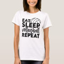 Search for eat sleep volleyball tshirts Sport