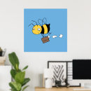 Search for funny bee posters Bumblebee