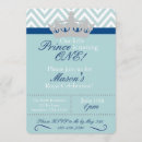 Search for prince 1st birthday invitations Little