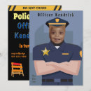 Recherche de policier invitations Enfants