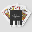 Search for piano playing cards Musician