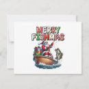 Search for funny fishing christmas cards Fishmas