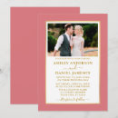 Search for dusty rose and gold wedding invitations Chic