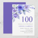 Search for violet birthday invitations Floral