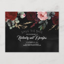Search for red black save the dates Modern