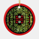 Recherche de fenêtre ronde ornements Rouge