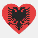 Search for albania flag stickers Shqipëri
