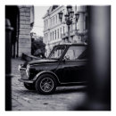 Search for black and white car posters Retro