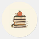 Search for stack of books stickers Library
