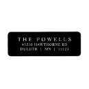 Search for font return address labels Classic