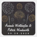 Search for 4th of july wedding stickers Fireworks