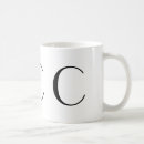 Search for letter c mugs Black and white