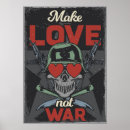 Search for make love not war posters Retro