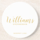 Search for groomsmen coasters Modern