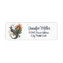 Search for bird of paradise return address labels Nature