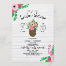 Search for flamingo and pineapple invitations Watercolor