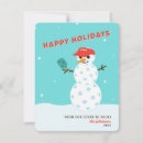 Search for car christmas cards Snowman