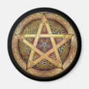 Search for the pentacle magnets Wicca