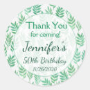 Recherche de green plant stickers Fête d'anniversaire