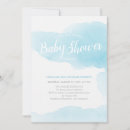 Search for blue watercolor splash invitations Modern