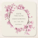 Search for cherry blossom square invitations Floral